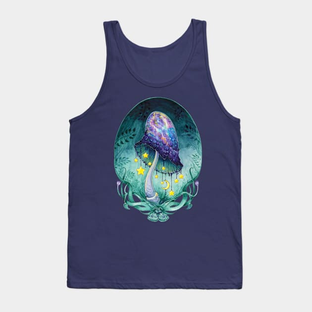 Inky Cap Dreams Tank Top by Artwork by Jayde Hilliard